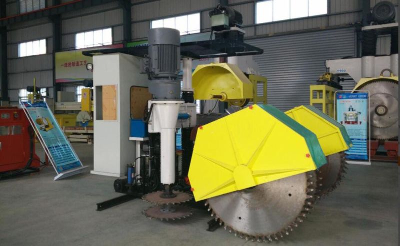 Syj-1400 Electric Quarry Stone Block Sawing Cutting Machine with Multiple Saw
