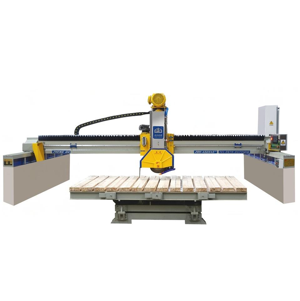 Haigong Infrared Automatc Premium CNC Edge Bridge Saw Stone Cutting Machine for Granite
