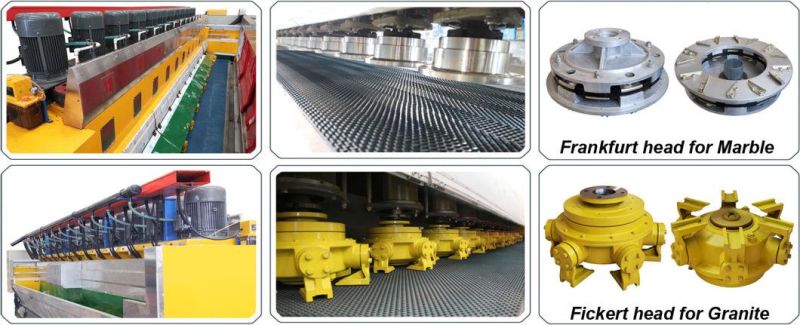 Hualong Machinery Automatic Multi-Head Granite Floor Grinding Machine Tombstone Stone Polishing Machine Marble Polishing Machine for Sale