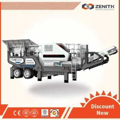 2019 Hot Sale Mobile Cone Crusher Screening Plant