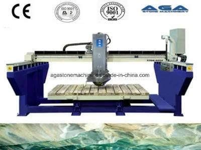 Laser Guide &amp; Sensors Bridge Saw Cutting Granite Marble Machine for Countertop Tile (XZQQ625A)