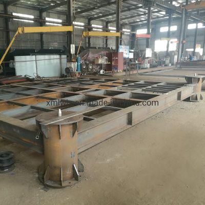 Steel Structure for Machine Frame Support