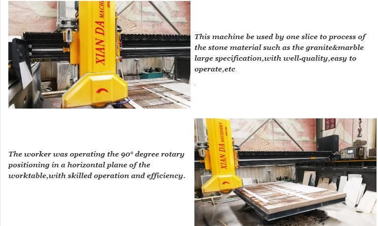 Zdqj-600 Hot Sale laser Bridge Cutting Machine for Marble Granite