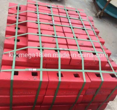 Impact Liner Blow Bar Square Steel Locker for Impact Crusher