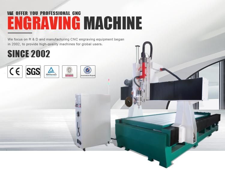 Stone CNC Cutting Router Machine for Making Statue Sculpture