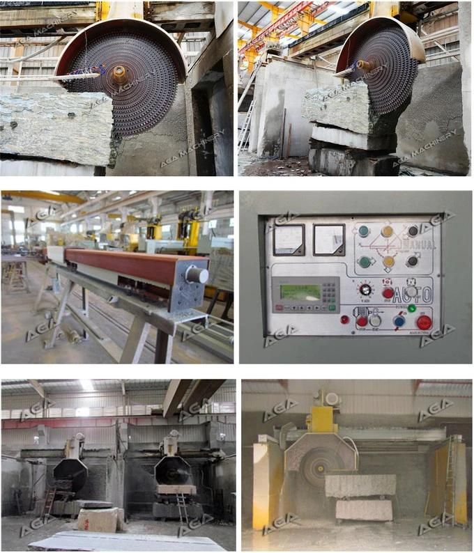 Robust Multi Block Saw Stone Block Cutting Machine Making Slabs Automatically (DQ2200-2500-2800)
