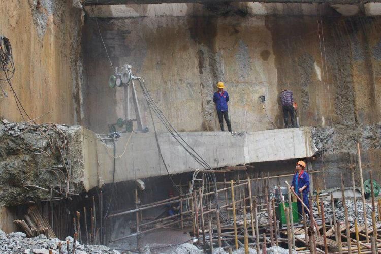 Marble Granite Quarry Diamond Wire Saw Stone Cutting Machine