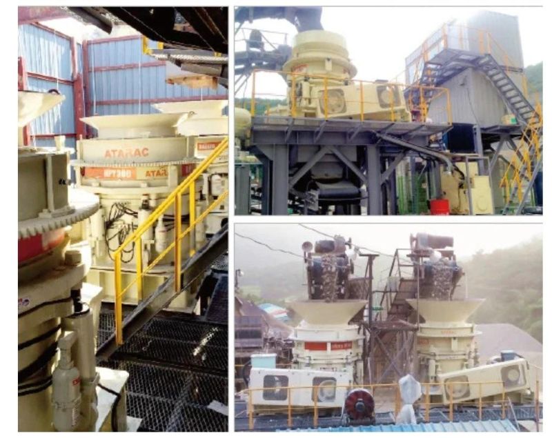 Atairac Hpy Cone Crusher Equipment with Large Eccentricity and Suitable Crushing Chamber