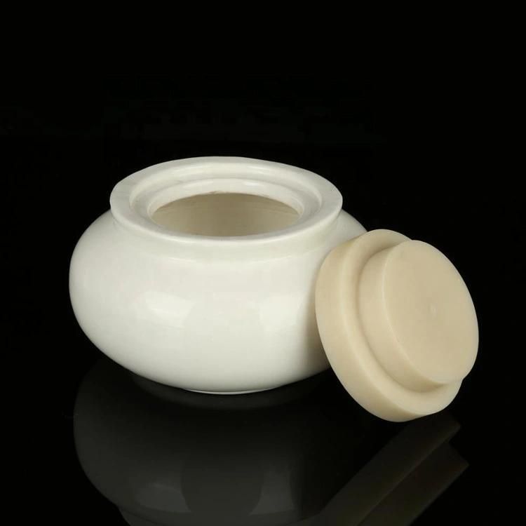Wear Resistant Alumina Ceramic Ball Mill Grinding Pot with Lids