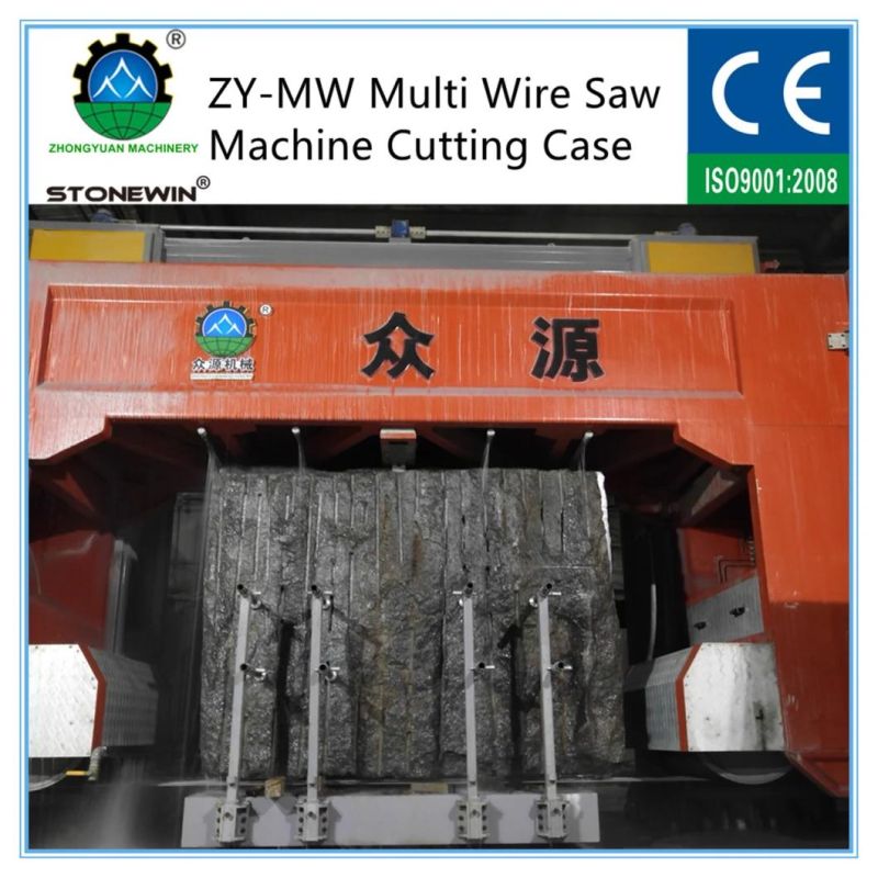 5.5mm 6.3mm Luxury Stone Processing Multi Wire Machine