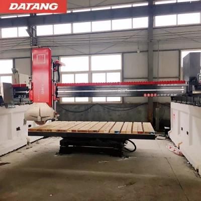 China Datang Stone Brick Cutter Granite Slab Cutting Table Rock Cutting Table Moving Stone Cutting