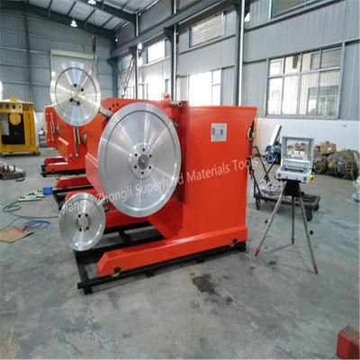 55kw 75kw Diamond Wire Saw Machine for Stone Quarrying