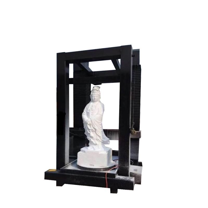 4 Axis CNC Router Machine for Marble Stone Buddha Carving