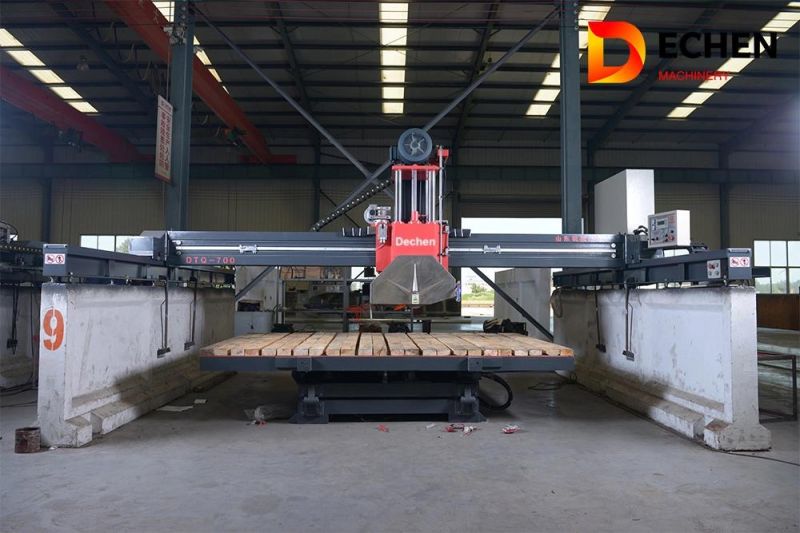CNC Bridge Saw Marble Cutting with Water Stone Curving Machine