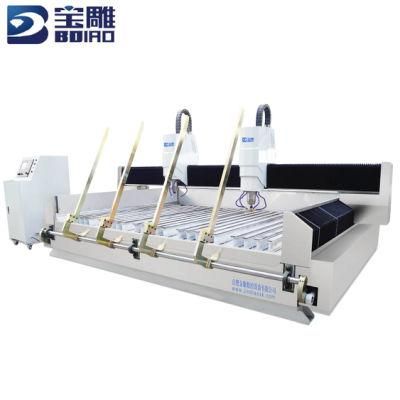 Bd3020h Stone CNC Machine Applied in 3D Relief of Ceramictiles and Bluestone in Decoration Industry