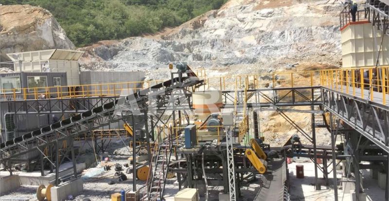 100 Tph Hydraulic Cone Crusher for River Stone Crushing (GPY100)