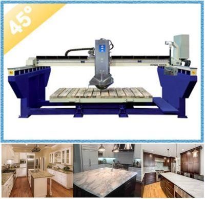 Robust Monoblock Stone Bridge Saw with 45 Miter Cut for Granite Marble Cutting (XZQQ625A)