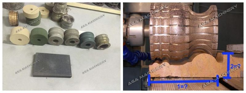 CNC Automatic Stone/Granite/Marble Edge Cutting Tool/Cutter/Profiling/Grinding Machine (MB3000)