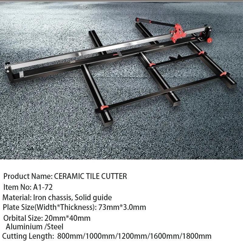 Ojuomi Manual Professional Hand Tool Floor Tile Cutting Portable Stone Porcelain Wall Machine Machinery Marble Ceramic Tile Cutter