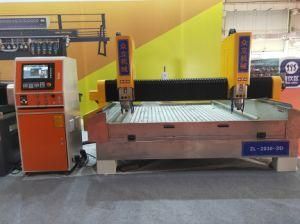 Double Head Stone Engraving CNC Router for Granite, Marble