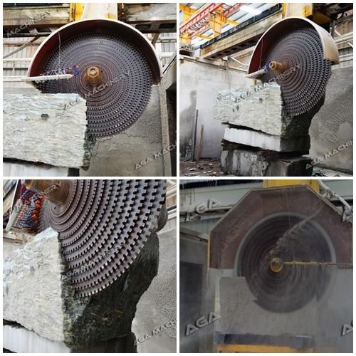 Multi Discs Block Cutter for Sawing Block to Slab (DQ2200/2500/2800)