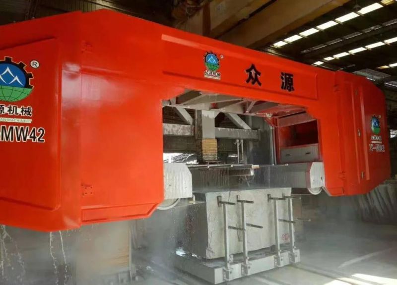 High-Speed Multi Wire Saw Machine for Stone Processing Cutting