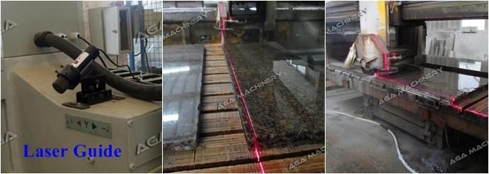 Bridge Saw Marble Cutting Machine with 0-360degree Table Rotation for Stone Tile (HQ400/600)