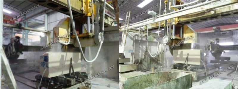 Multi-Blades Stone Cutter Marble Granite Block Sawing Machine Works Automatically (DQ2200)