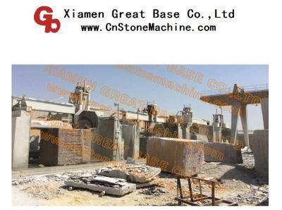 Auto Multi Blade Hydraulic Granite Stone Bridge Cutting Machine