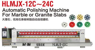 20 Heads Automatic Stone Polishing Machine with 1.05m Working Width for Marble or Granite