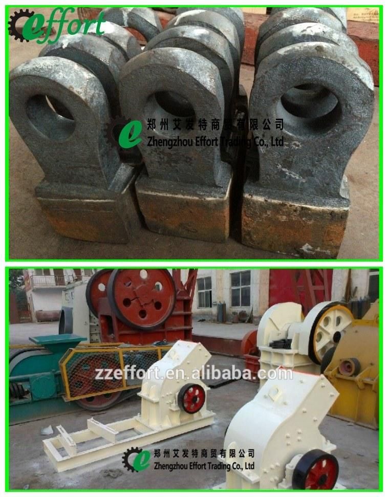 Gold Stone Crushing Hammer Crusher Gold Ore Hammer Mill with 1-30 Tph