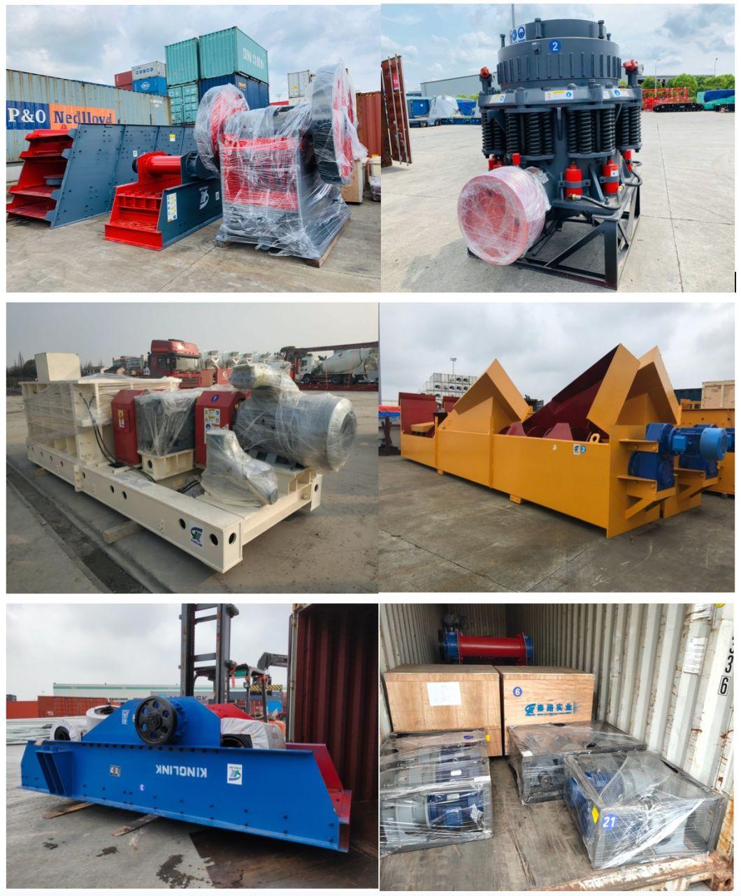 Rock Stone Jaw/Cone/Impact/VSI/Hammer/Roller Mobile Portable Crusher for Limestone/Granite/Riverstone/Basalt Quarry Crushing and Mining