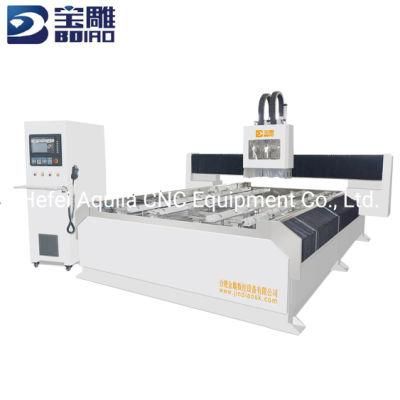 Bd1630 Shaped Lines Stone Cutting Process CNC Router Machine