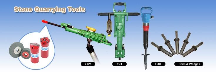 Y6 Y10 Y8 Y20 Y24 Y26 Ty24c Hand-Held Pneumatic Rock Drill Machine for Quarry and Mining