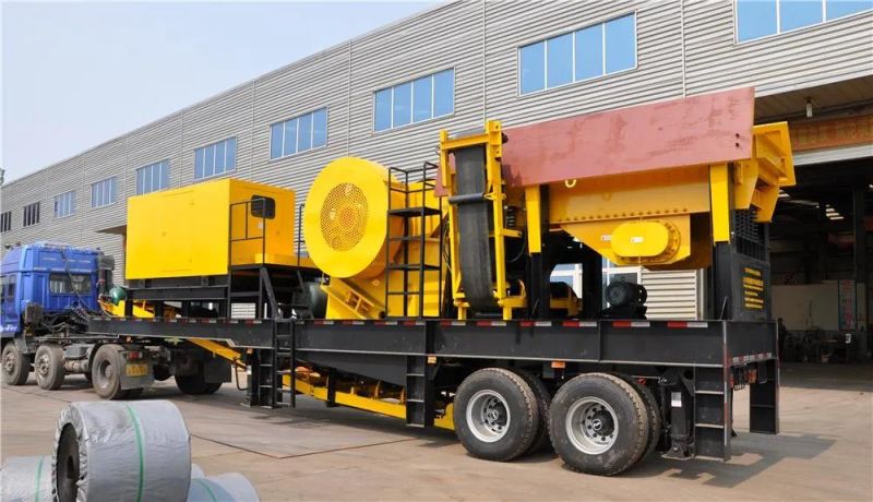 Yz Series Mobile Jaw Crusher Plant
