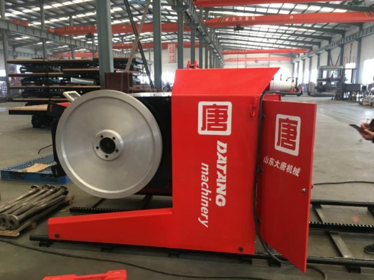 Granite Marble Mountain Stone Block Diamond Wire Saw Cutting Machine