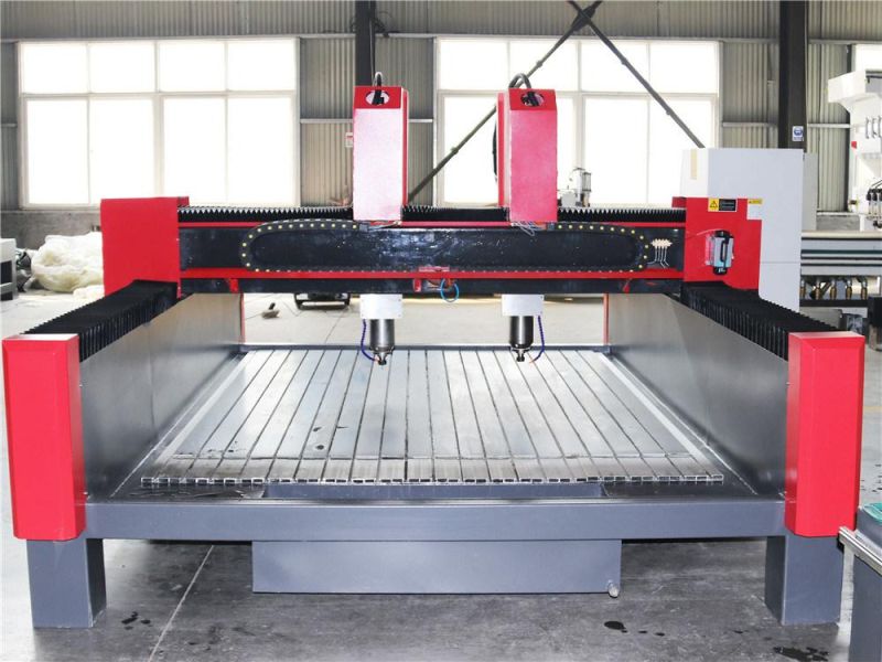 CNC Granite Cutting Machine Two Heads Stone Cutting Machine Price