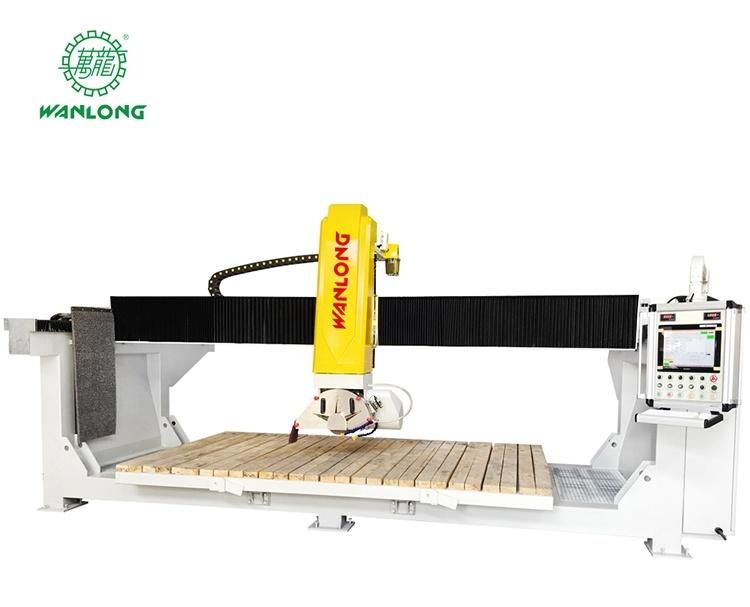Wanlong 4 Axis CNC Stone Bridge Saw Cutting Machine