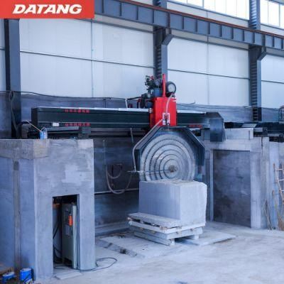 Heavy Duty Granite Marble Block Multi Cutter Stone Block Cutting Bridge Saw Machine