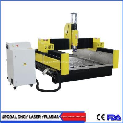China 1300*1300mm 4*4 Feet Marble Granite Stone CNC Router Engraving Milling Machine