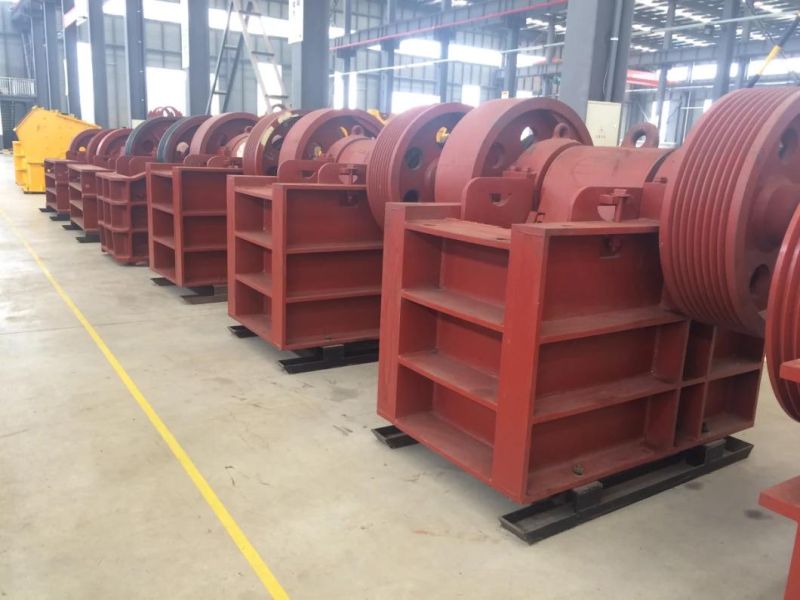 PE250 X 400/400X600 Small Diesel Engine Mining Stone Jaw Crusher