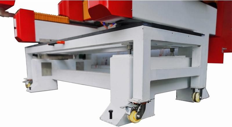 Quality CNC Kitchen Sink Making Machine Hole Drilling Polishing Edging Stone Marble Granite Engraving with Linear Automatic Tool Change