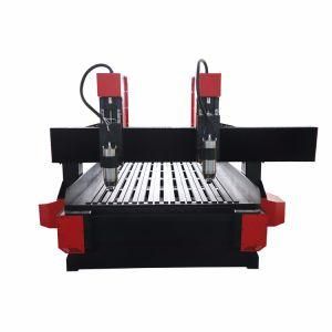 Double Heads 3 Axis 1325 Stone Carving CNC Router Machine