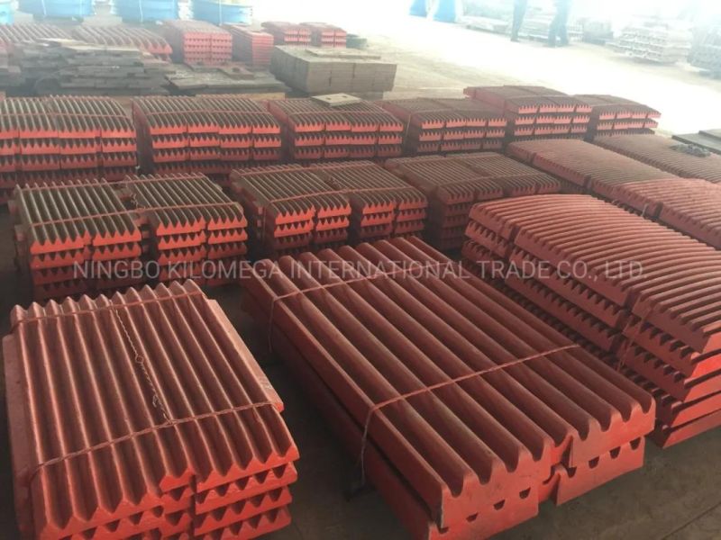 Shanbao Crusher Spare Parts Jaw Plate with High Quality