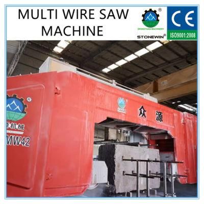Zhongyuan Aqt Excellent Quality Multi-Wire Saw Machine for Slabs/Stone Processing