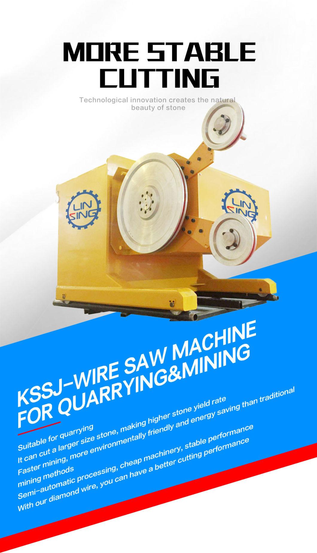 Kssj-Wire Saw Machine for Granite Stone Quarrying&Mining 35 45 55 75 120kw