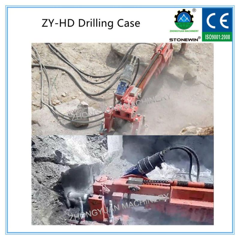 Zy Horizontal Drill Hole Machine for Granite Marble Quarries