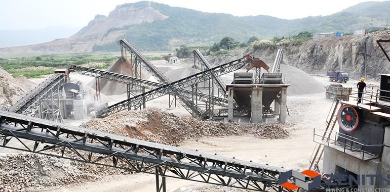 50-300tph Shanghai Zenith Profession Design Rock Crushing / Crusher Line