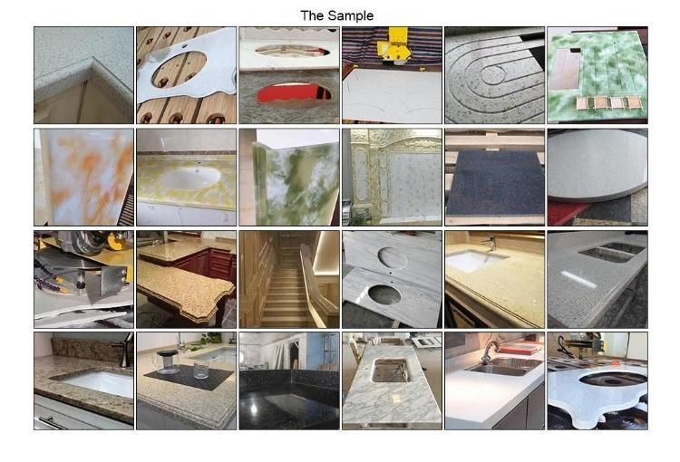 Hualong Bridge Saw Granite Slab Cut Marble Kitchen Countertop Sink Hole Granite Cutting Machine/Ceramic Tiles Cutter/4 Axis 5 Axis CNC Bridge Machine
