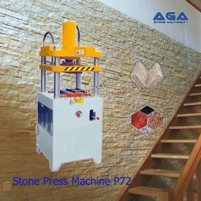 Stone Press Machine to Stamp The Paving Stones, Granite Marble Cutting Machine (P72)